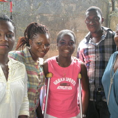 5 of 20 grand children. Anita, Boma, Ibiba, Nimi, and Otonye
