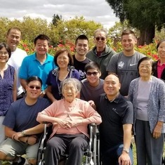 Happy 93rd birthday at San Jose's Rose Garden!