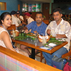 Both Anshum and Madhavi were fond of good food. This was in Greater NOIDA which was their favorite joint for fast food. June 2004