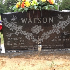 Mom's & Dad's Headstone