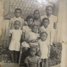 Mama and her siblings in her youth