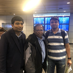 Dhaka to Doha Trip in January 2020 with my former PhD Student and Sir