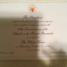 35th Beirut White House Commemoration