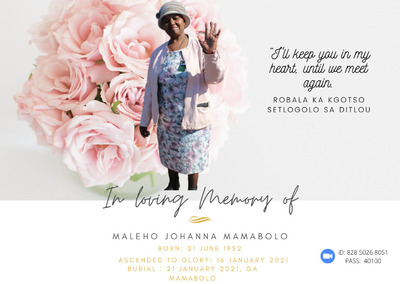 Johanna Maleho Mamabolo