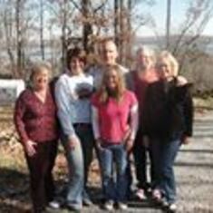 Steve and mom with friends in Arkansas 2012