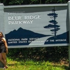 Blue Ridge Mountain trip with Mom 2007