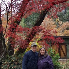 Lithia Park in Ashland, OR 2018 with John
