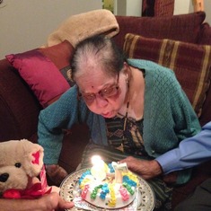 Still able to blow out those candles!