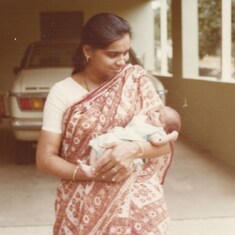 Mom Sunil newborn house