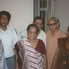 Mom Usha Aruna with Masas