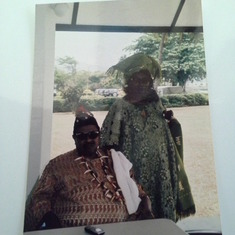 Mom and Dad in Limbe