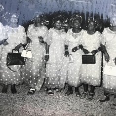 Prestige Sisters at Bose Runsewe -Ogunsanwo’s engagement in 1977