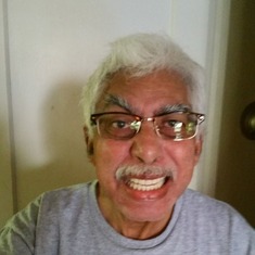new glasses and a new set of dentures