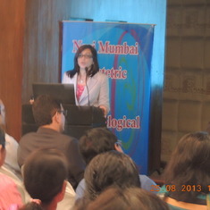 Dr Jagtap at the Dr Mandakini Parihar Infertility CME 25.08.13