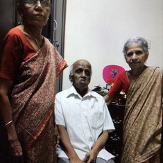 Amma with brother and sister in law