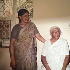 Amma with her Amma