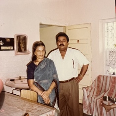 Amma with Sunil