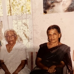 Amma with her Amma