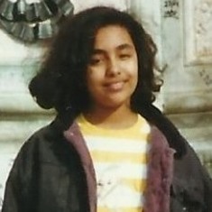 Manuela at the age of 13