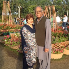 At the Spring Festival 2014 at Race Course Park, Lahore