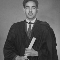 Graduation from King Edward Medical College, Lahore 1963