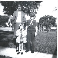 Marcella, Bill Jr., and Vikki 1966