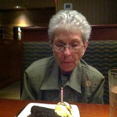 Happy 87th birthday in heaven, Mom!  Until we meet again.  I miss and love you so much! xo