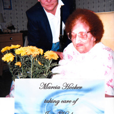 Marcia Taking Care of Josie Hooker Mothers Day 1999