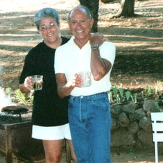 Ray & Marcia Hanging Out at the Ranch