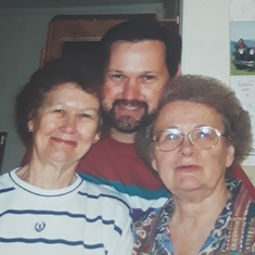 Mom, Noel, Sister Noma 1990's