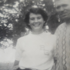 Mom, Dad Farm 1955
