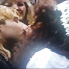 Wedding kiss October 31, 1993