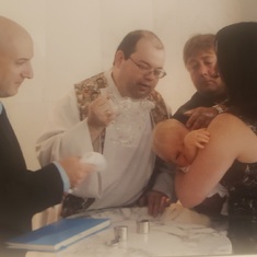 July 2009, at his nephew,John Paul's baptism