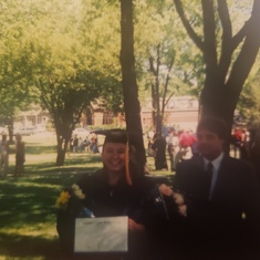 At sister's graduation, Cumberland University 1999