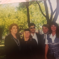 At sister's graduation, Cumberland University 1999