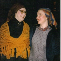 With Karyn in Fiddler on the Roof