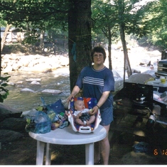 Camping on the Rocky Broad River