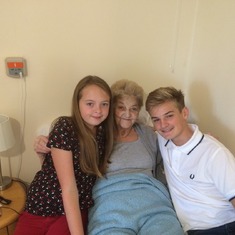 Maisie, Mam and Liam