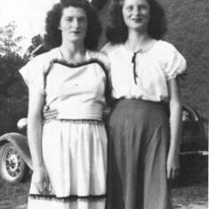 Margaret and Ethel 1940s