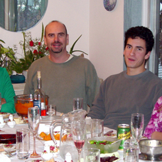 2002 Thanksgiving dinner at Grandma's house
