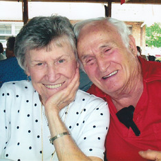 Grandma & Grandpa at the German Club in Clark