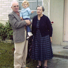 Grandma and Grandpa with Terry