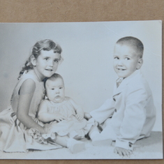 Terry, Barbara and Andy - circa 1960