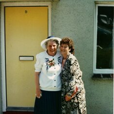 Mum and her sister Catherine