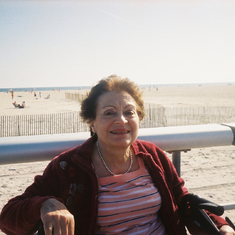 Margaret on Boardwalk November  2005