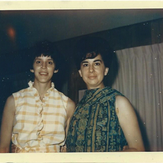 Sisters Gerri and Joan