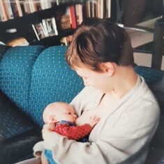 Breastfeeding Allie - 1995
