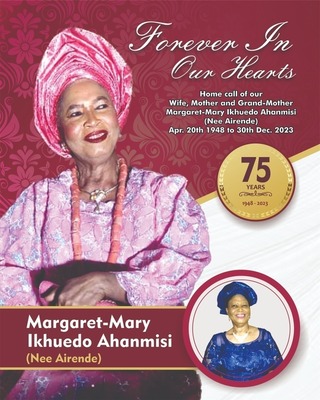 Margaret-Mary Ikhuedo Ahanmisi (Nee Airende)