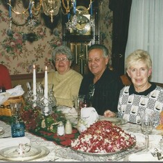 Alma, Ed & Marge at Christmas