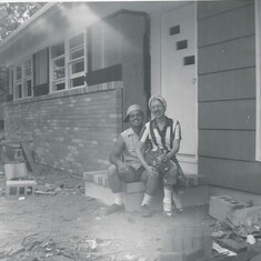 Ed & Marge building Beachwood house